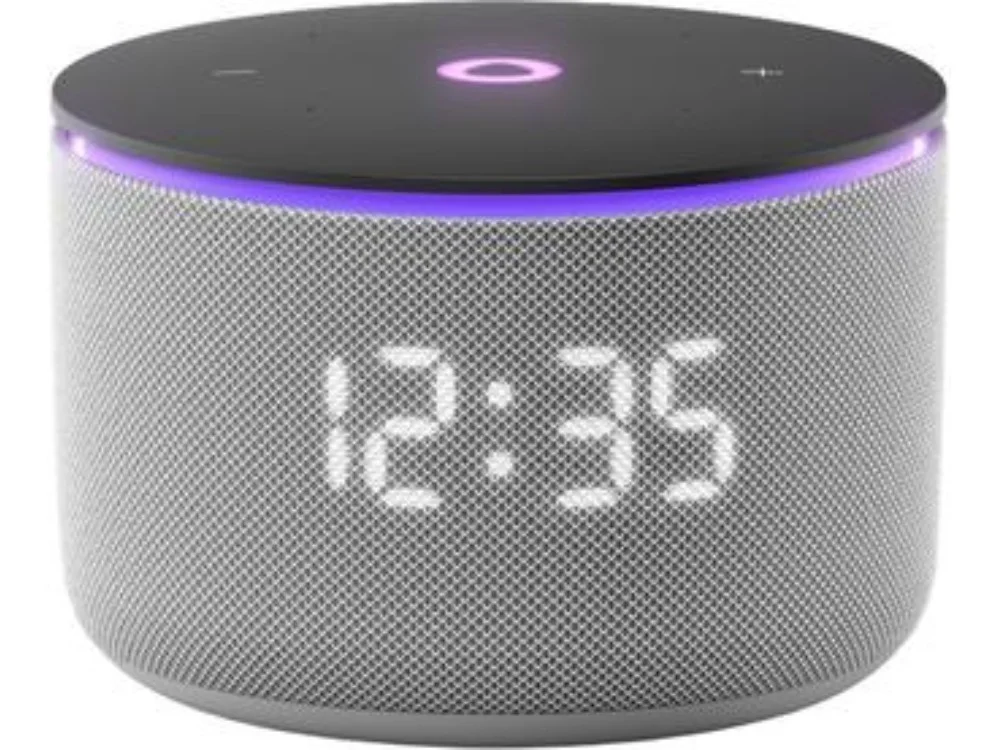 Умная колонка Яндекс Станция Мини 3 Про с Алисой, Zigbee, серый, YNDX-00059GRY