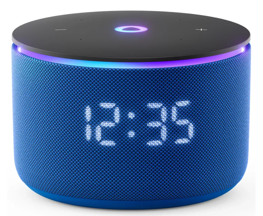 Умная колонка Яндекс Станция Мини 3 Про с Алисой, Zigbee, синий, YNDX-00059BLU