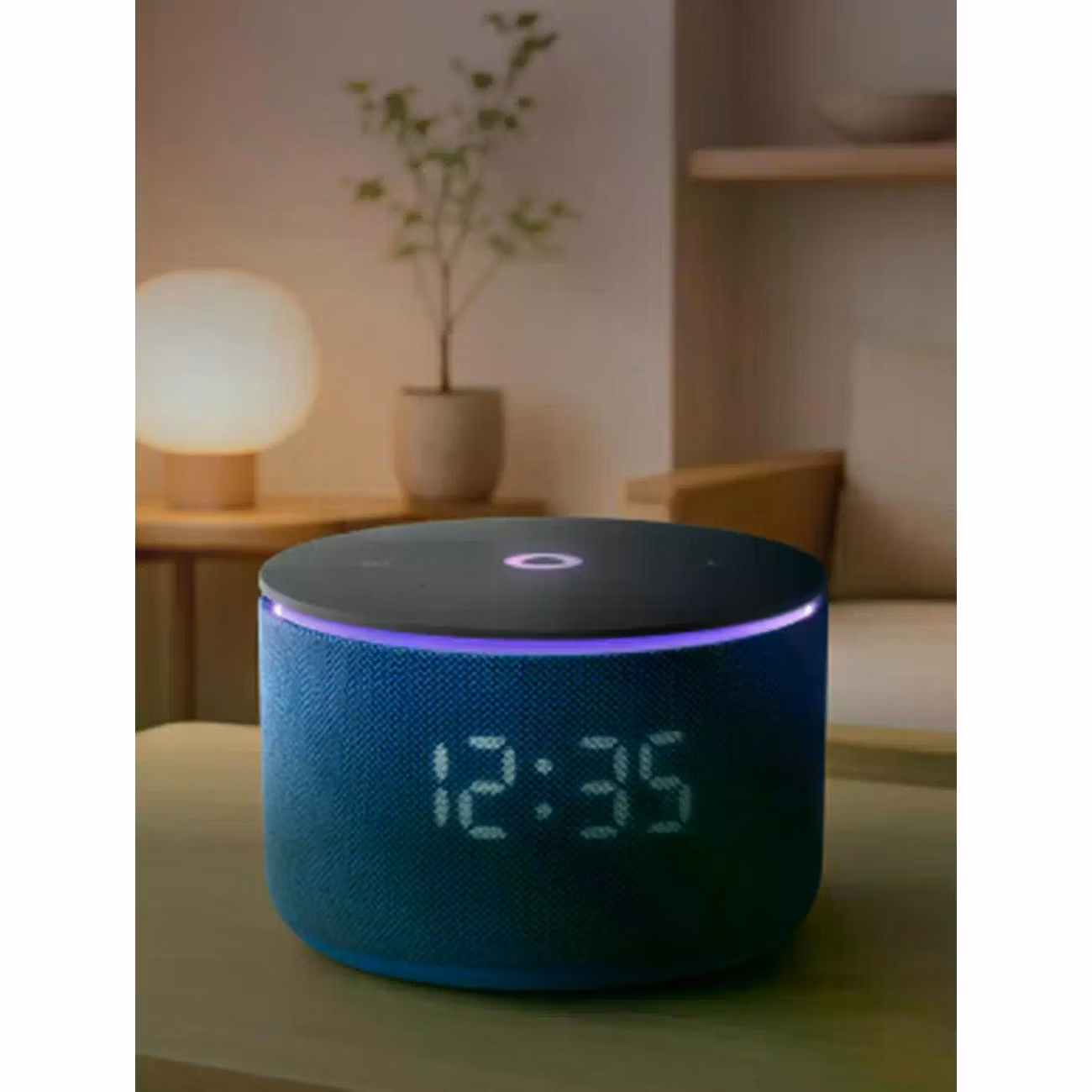 Умная колонка Яндекс Станция Мини 3 Про с Алисой, Zigbee, черный, YNDX-00059BLK