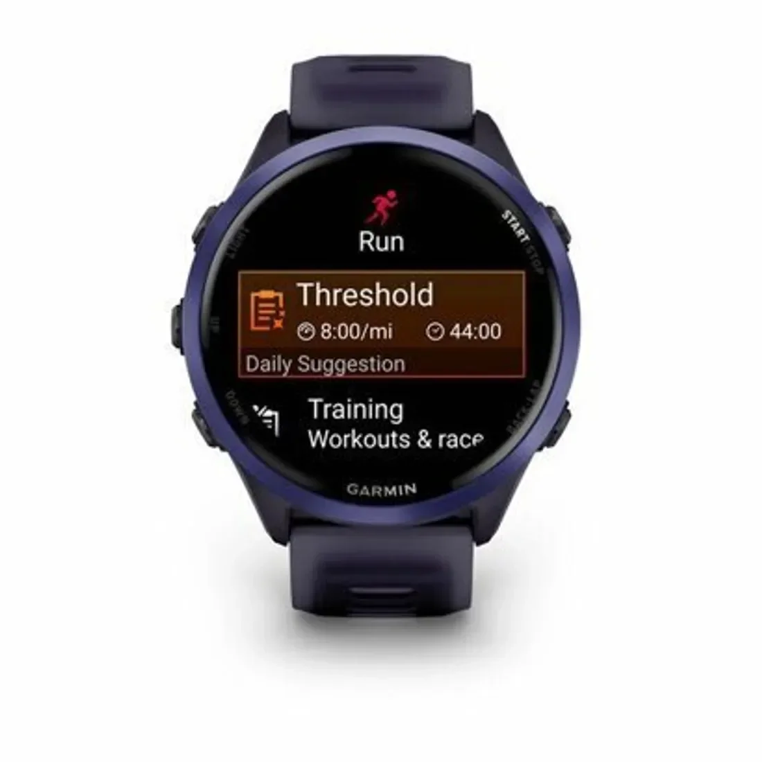 Смарт-часы Garmin Forerunner 570 черный, темно-серый безель, черный ремешок 47мм