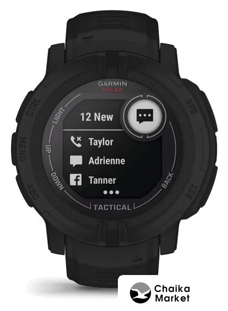 Умные часы Garmin pametni sat Instinct2 SOLAR Tactical Edition Black 28797 753759278892