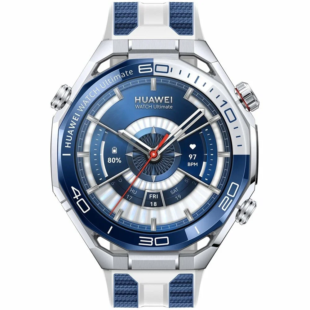 Смарт-часы Huawei Ultimate 2 Blue/White + Titanium 55020GBJ