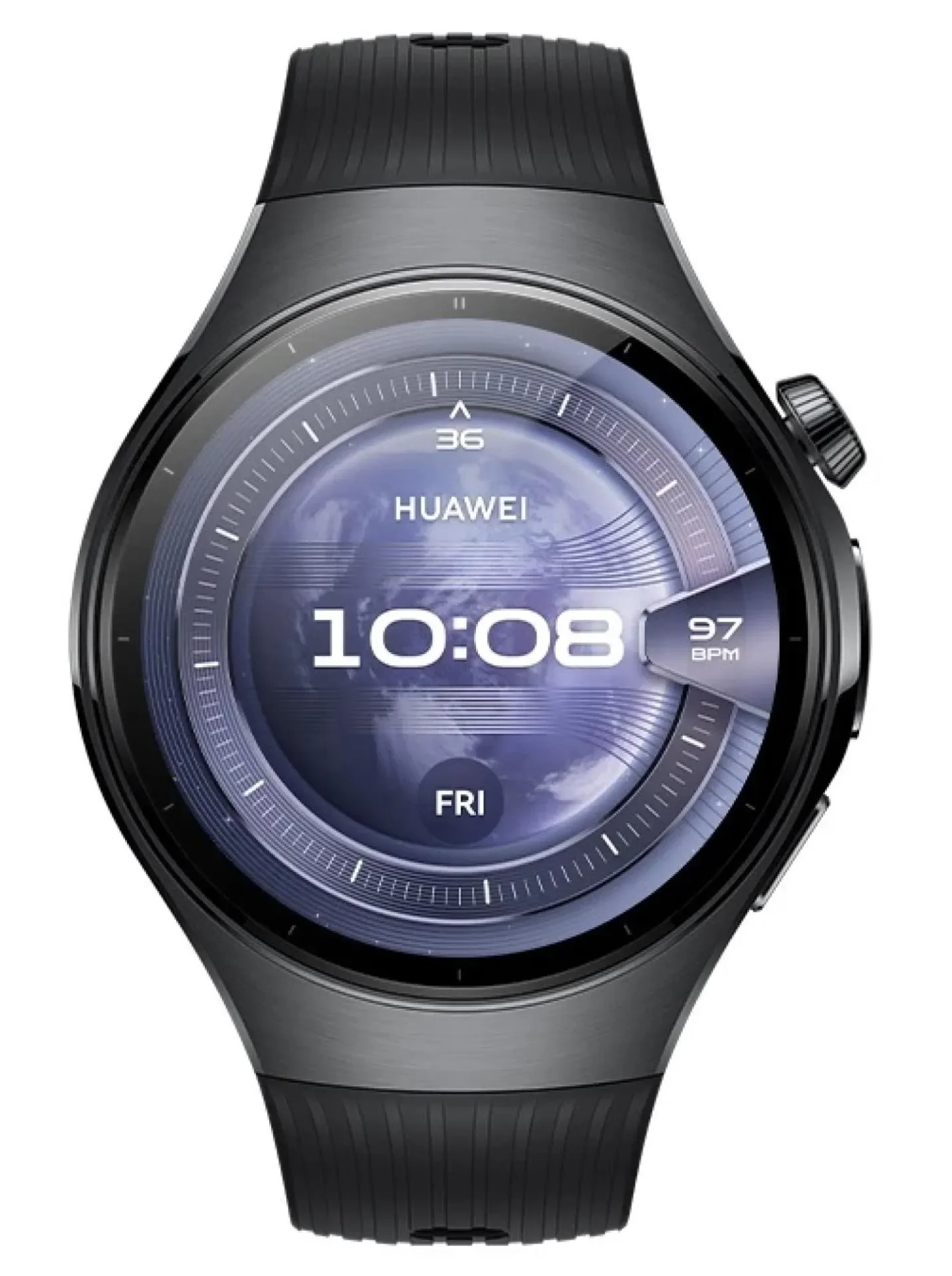 Умные часы Huawei Watch 5 Rates-L39L, 46мм, 1.5", серый/фиолетовый