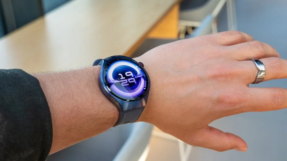 Умные часы Huawei Watch 5 Rates-L39L, 46мм, 1.5", серый/фиолетовый