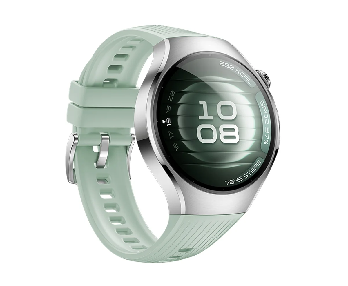 Умные часы Huawei Watch 5 Soc-L19F, 42мм, 1.38", зеленый/серебристый