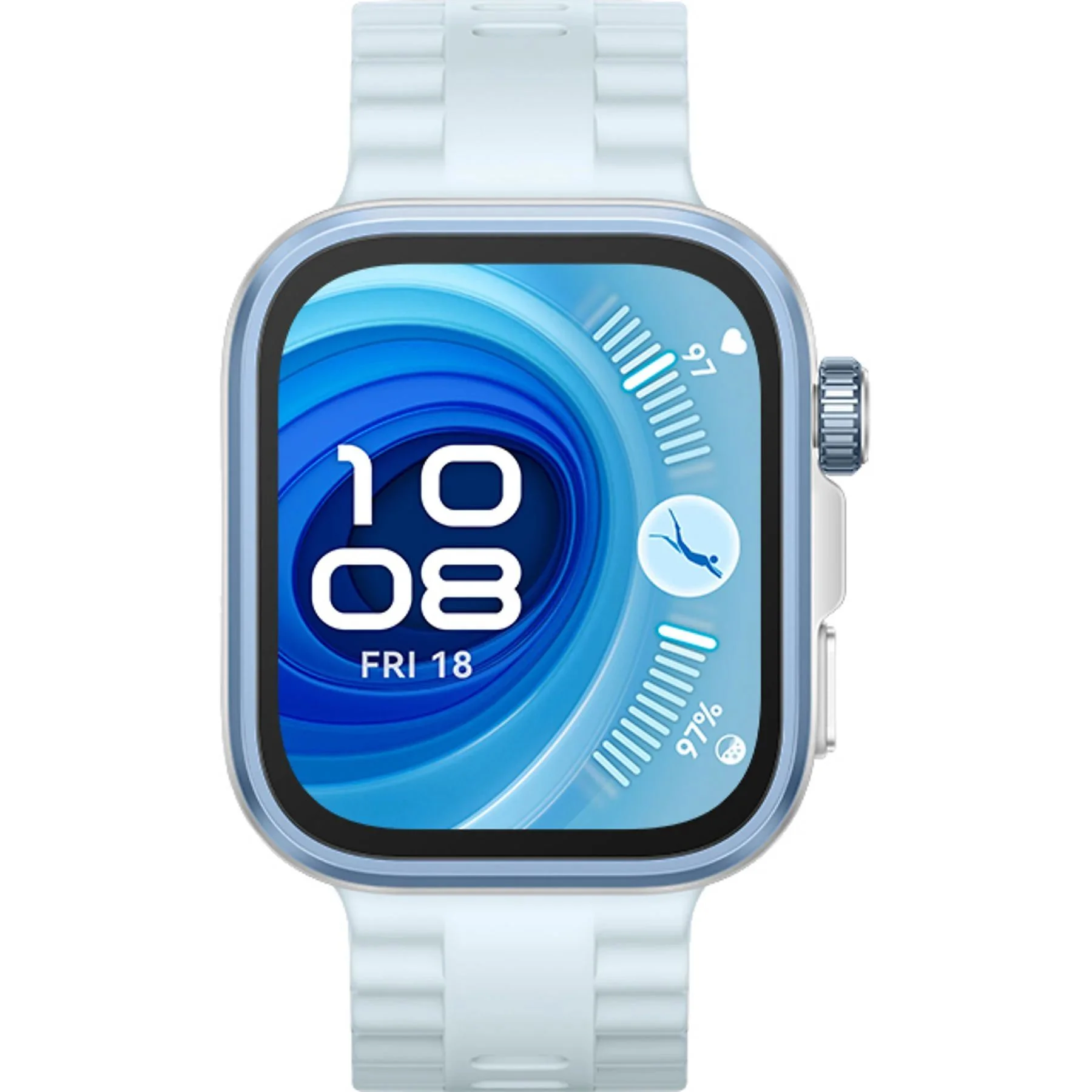 Умные часы Huawei Watch Fit 4 Pro Seiya-B29F, 1.82", синий/серебристый