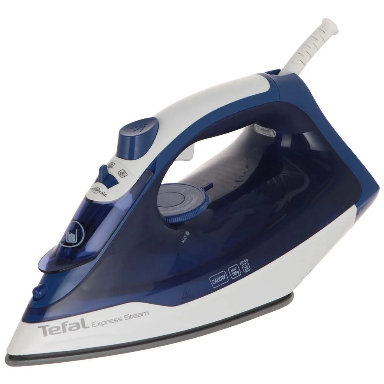Утюг Tefal FV2838E0 (2400Вт,удар180г, подошва тефлон, 270 мл)