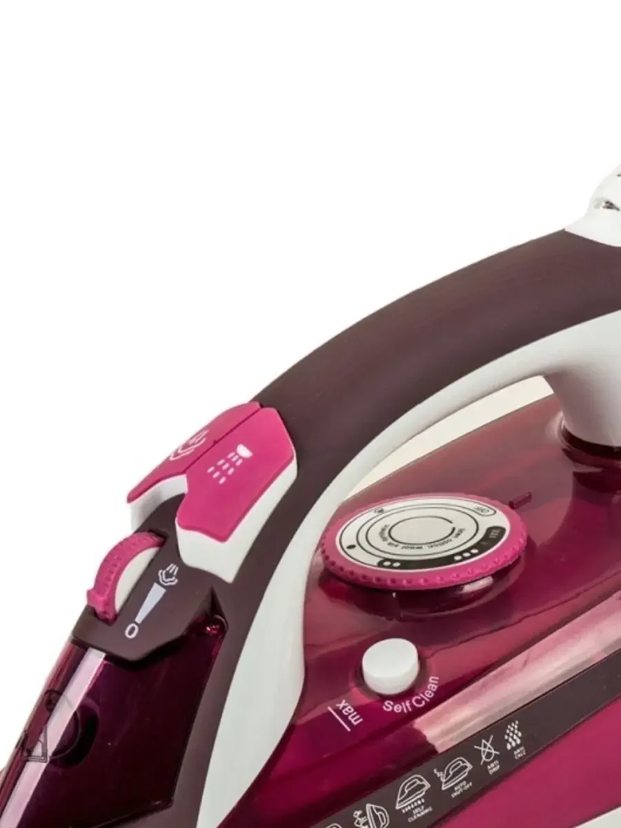 Утюг Vitek VT-1215 PK (2400Вт, удра 140г/мин, керамика, автоотключение) ПРОМО!!!