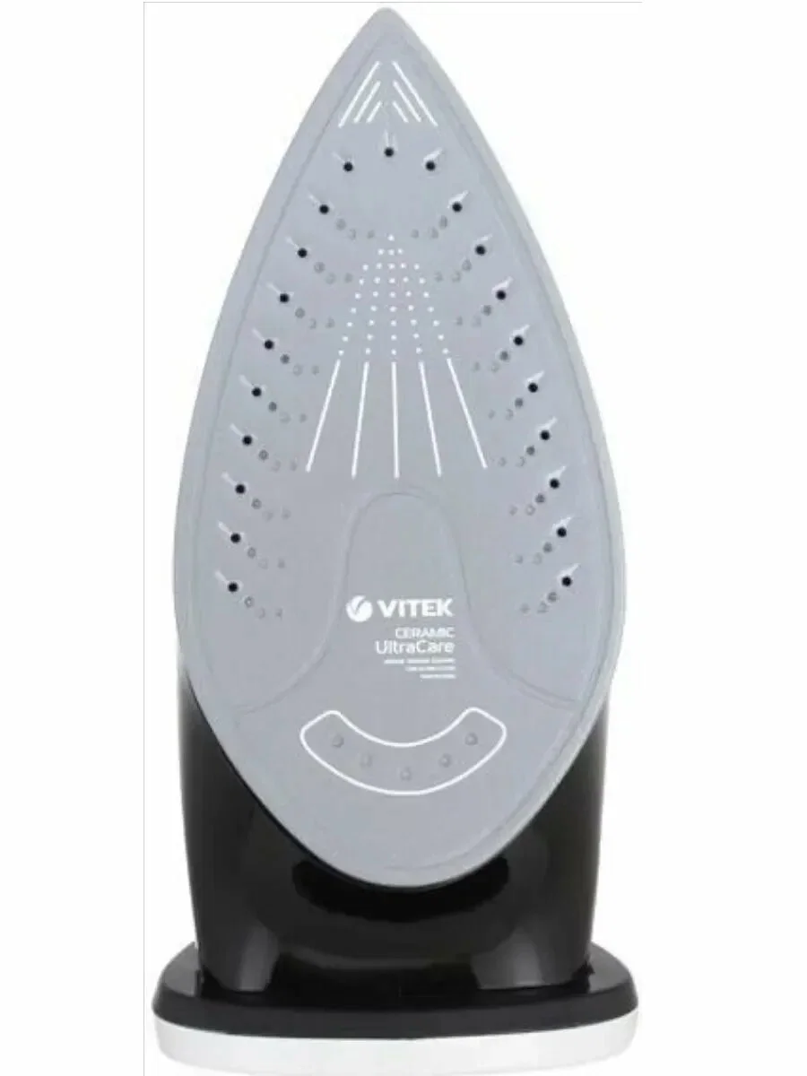 Утюг VITEK VT-8304 BK (2400вт, 350мл, 140г/мин, керам)
