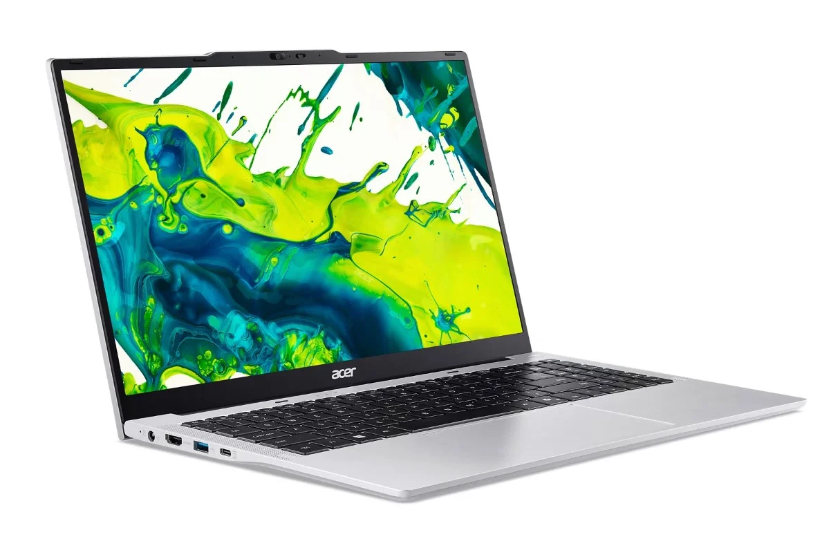 Ноутбук ACER ASPIRE LITE (NX.D5HEM.003) CORE I5 13420H, 16GB, 512 GB SSD, DOS, 15.6" FHD, SILVER