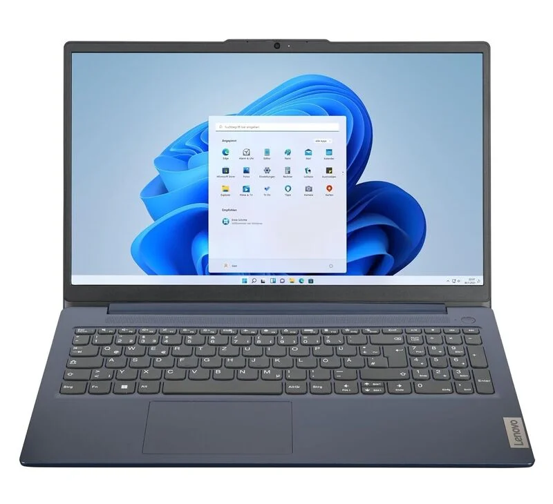 Ноутбук Lenovo IdeaPad Slim 3 15ABA7/15.6" Full HD 1920x1080/AMD Ryzen 7 5825U/8 Gb/256 Gb SSD/AMD Radeon Graphics/No OS/синий/1.62 кг