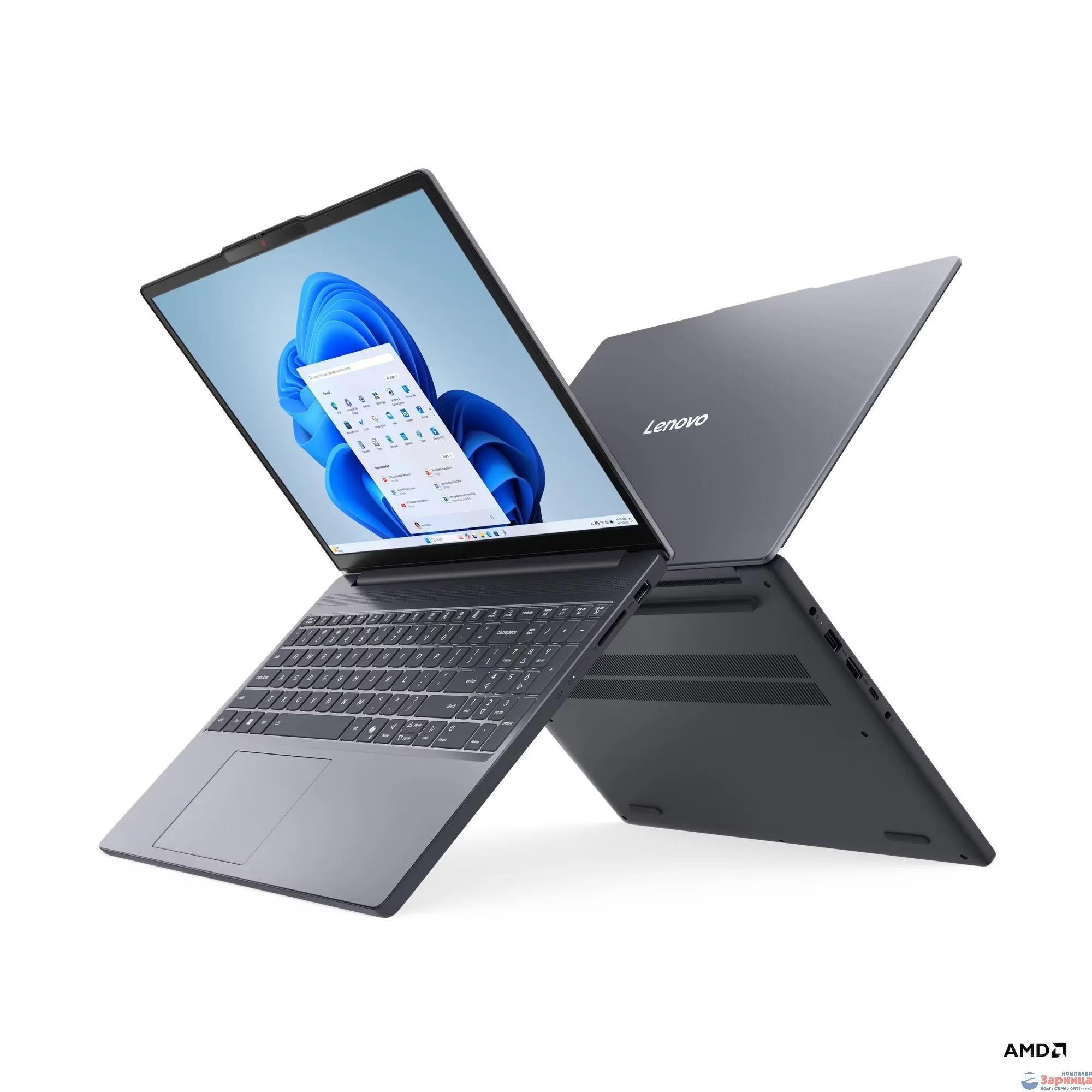Ноутбук Lenovo IdeaPad Slim 3 15AHP10/15.3" WUXGA 1920x1200/AMD Ryzen 5 8540U/16 Gb/512 Gb SSD/AMD Radeon Graphics/No OS/серый/1.63 кг