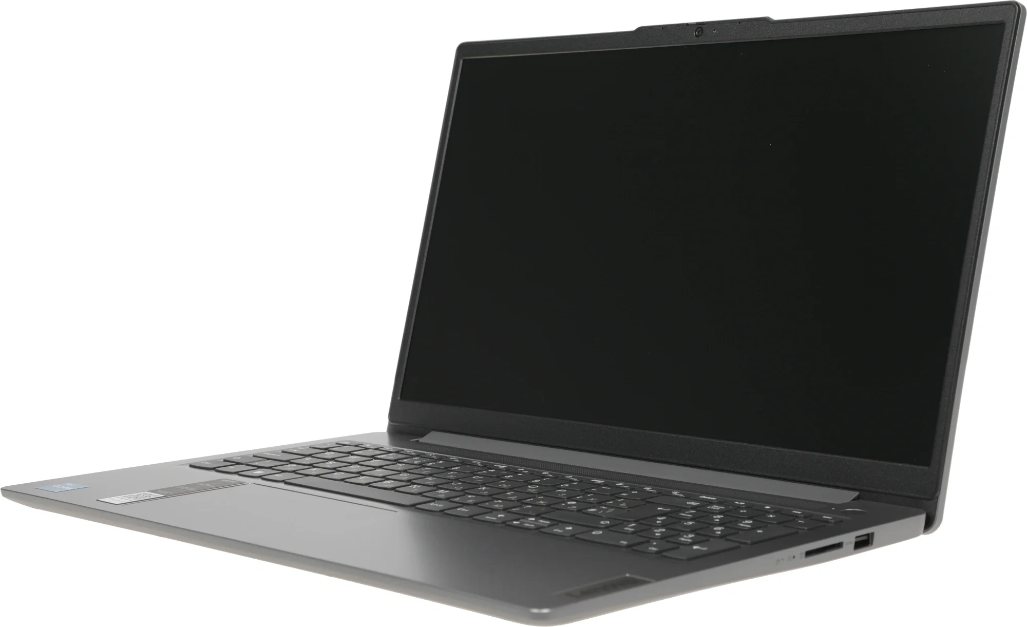 Ноутбук Lenovo IdeaPad Slim 3 15IRU8/15.6" Full HD 1920x1080/Intel Core i3 1315U/8 Gb/256 Gb SSD/Intel UHD Graphics/No OS/серый/1.62 кг