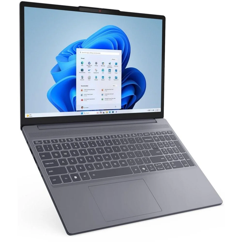 Ноутбук Lenovo IdeaPad Slim 3 16ARP10/16" WUXGA 1920x1200/AMD Ryzen 5 150/16 Gb/512 Gb SSD/AMD Radeon Graphics/No OS/серый/1.73 кг