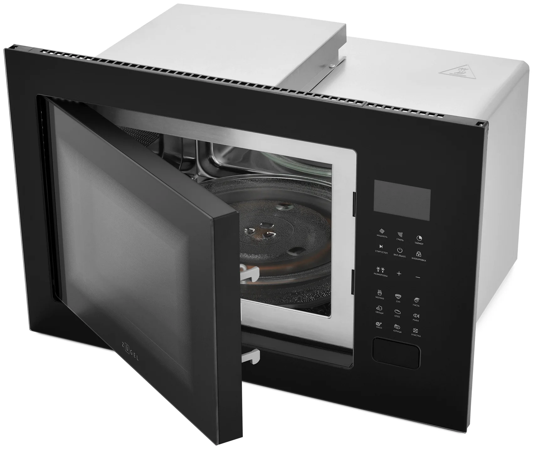 Встраиваемая микроволновая печь СВЧ Zugel ZMO251B черная