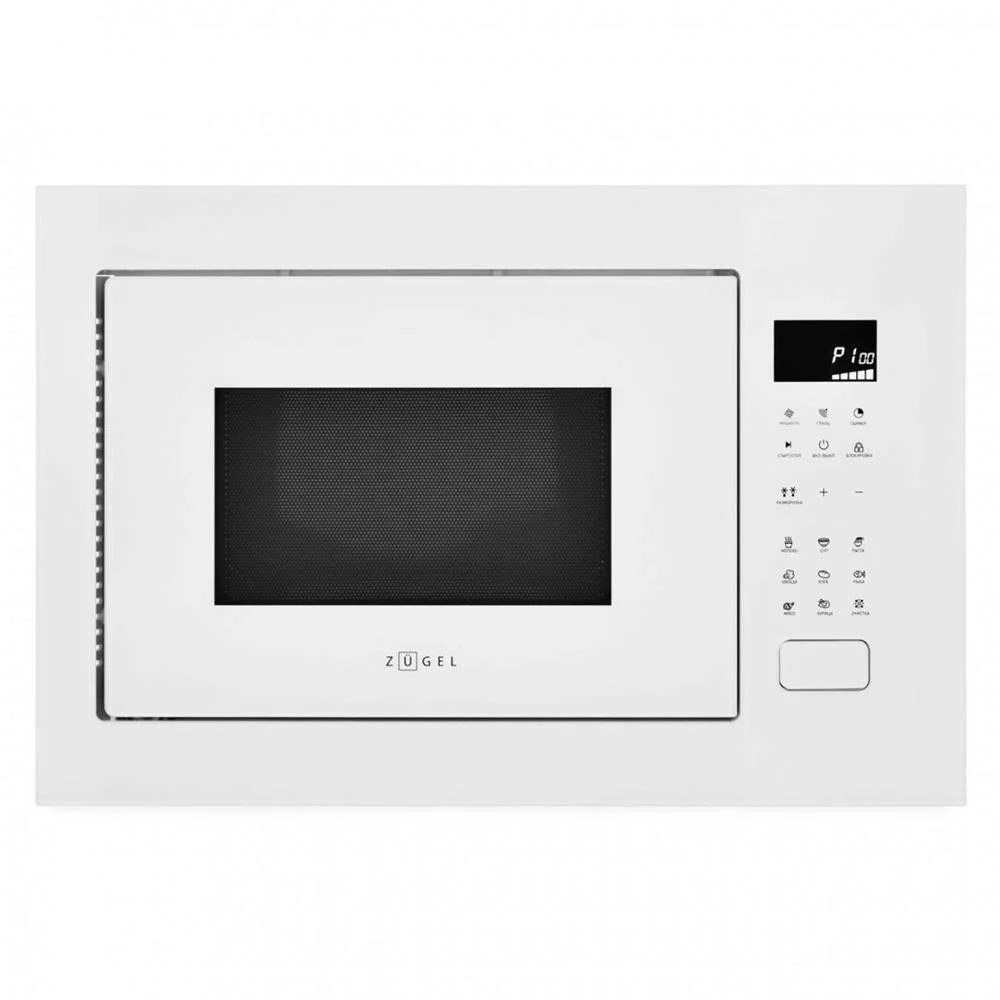 Встраиваемая микроволновая печь СВЧ Zugel ZMO251W белая