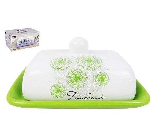 Lavenir Масленка "Нежность" 16,5*12*8 см HC600-D211 доломит
