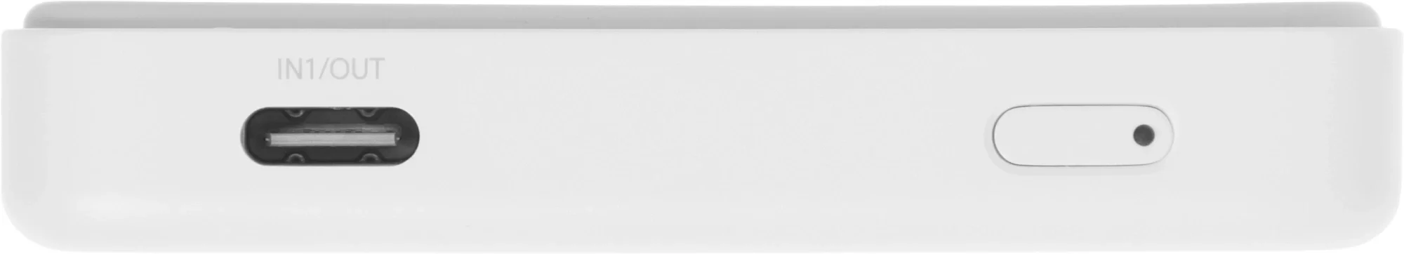 Мобильный аккумулятор Xiaomi BHR9303GL 5000mAh 18W 2.4A USB-C беспров.зар. белый