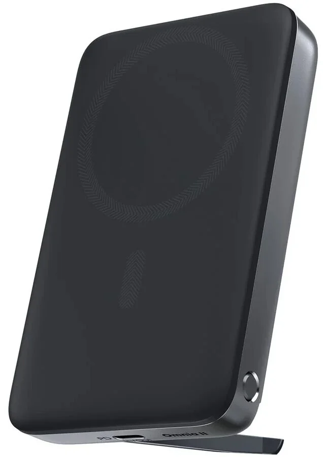 Портативный аккумулятор Aukey Magnetic2 10000 Qi2 черный