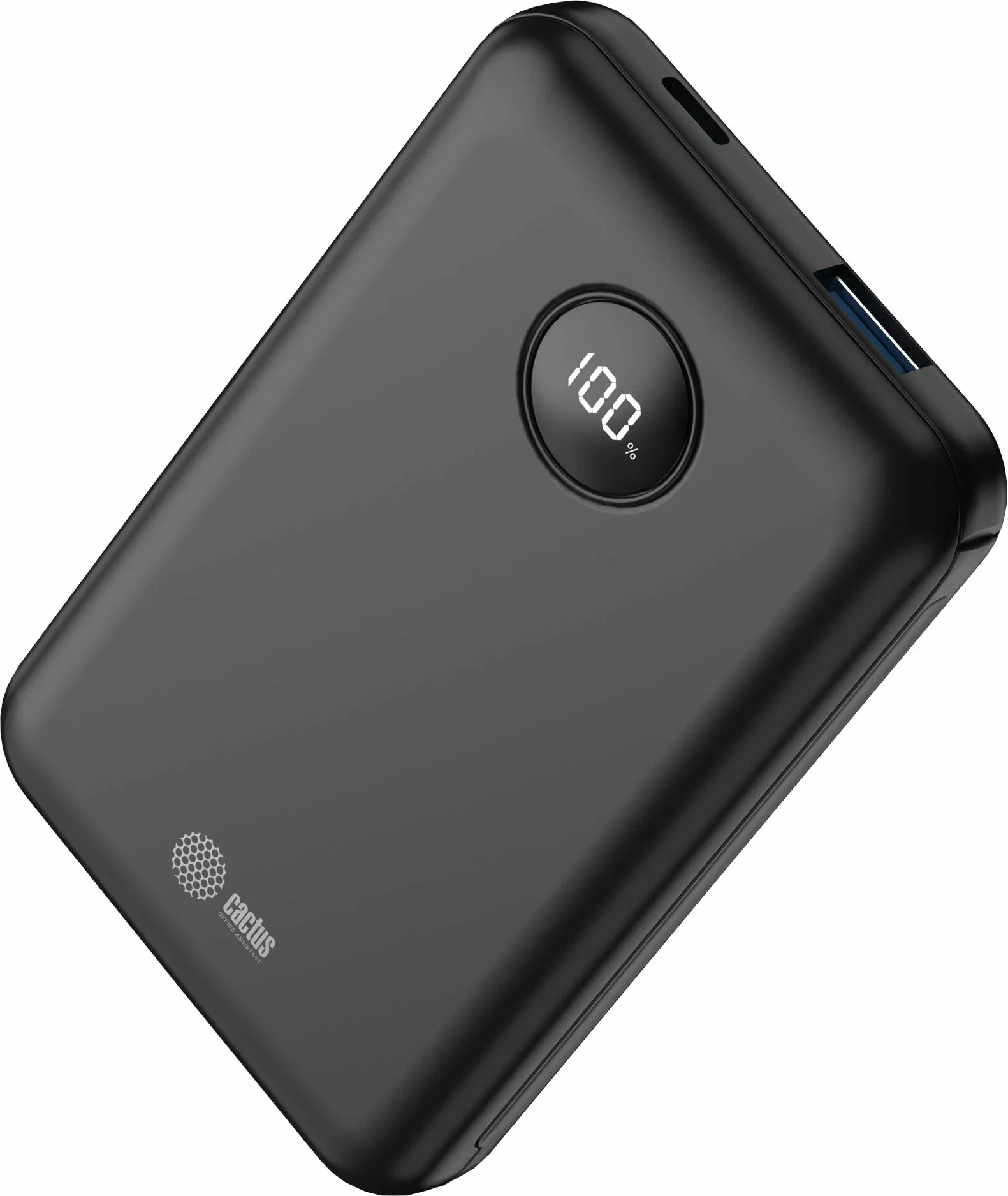 Портативный аккумулятор Cactus CS-PBFSOA-10000 10000mAh 22.5W 4.5A USB-A/USB-C черный