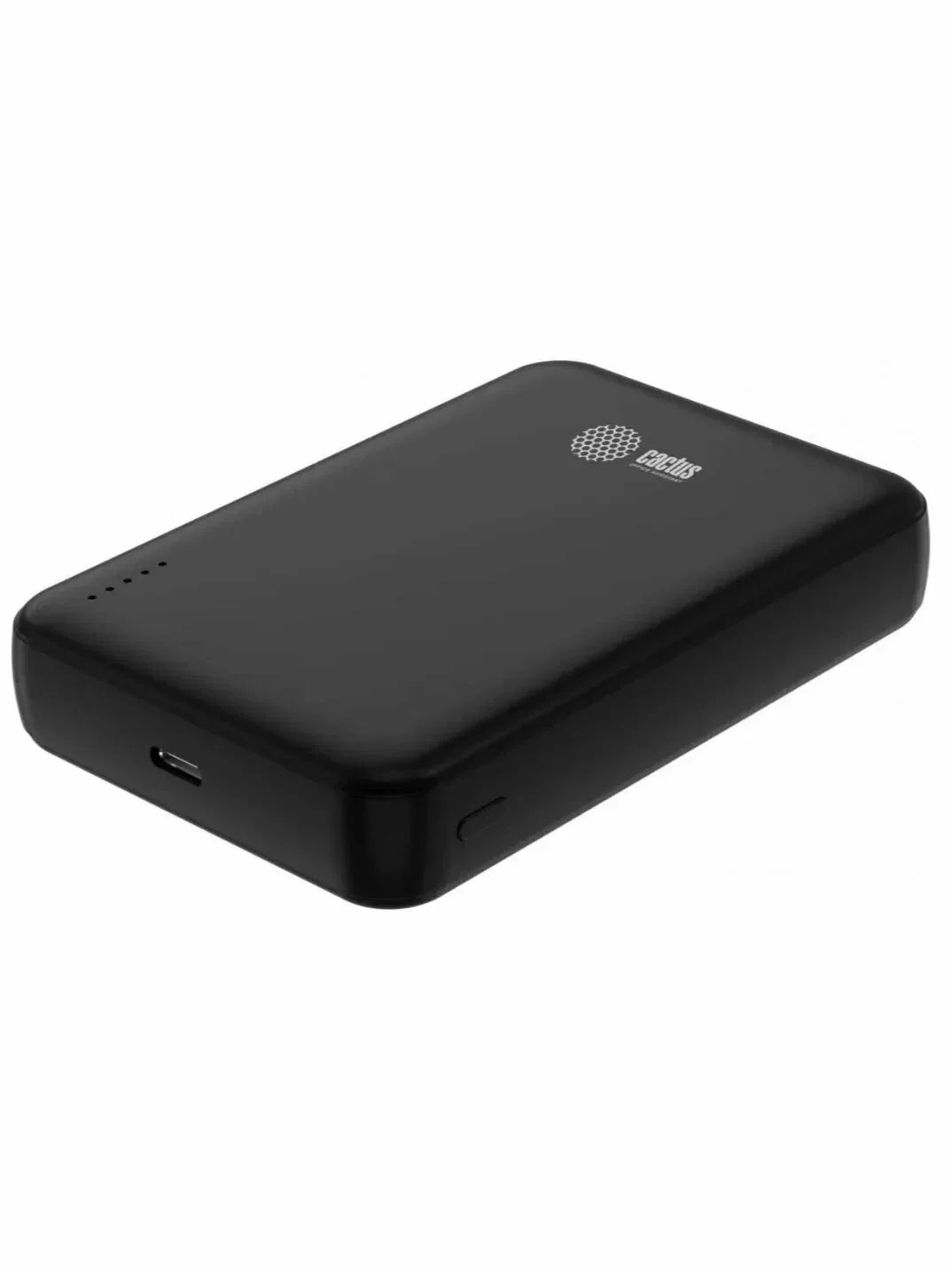 Портативный аккумулятор Cactus CS-PBFSUA-10000 10000mAh 22.5W 4.5A USB-C беспров.зар. черный