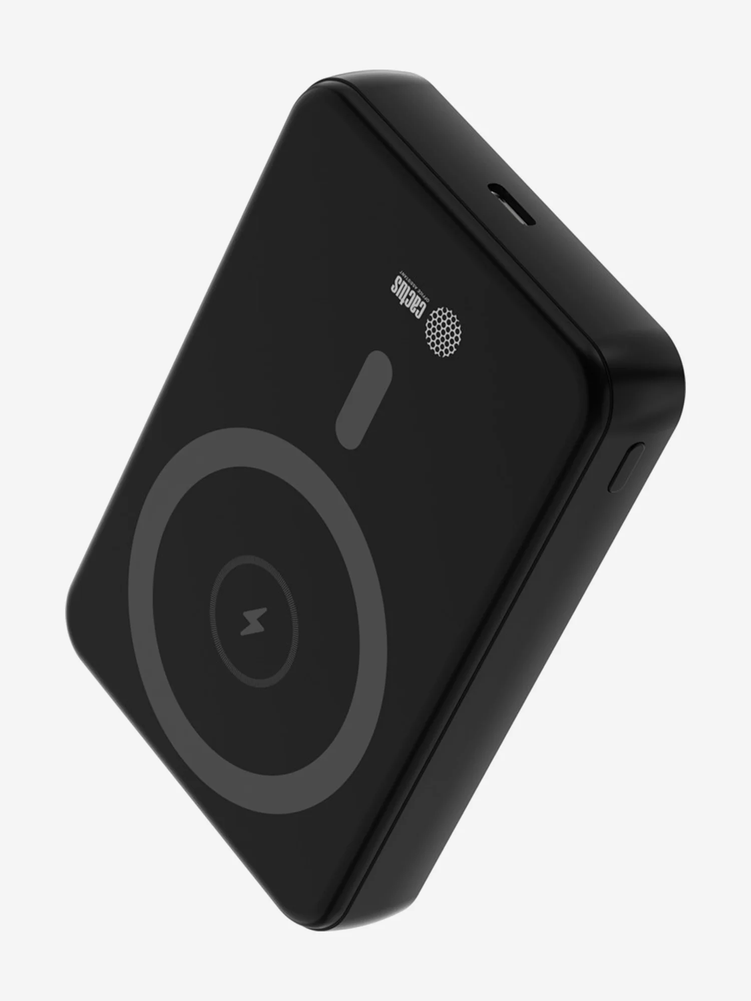 Портативный аккумулятор Cactus CS-PBFSUA-10000 10000mAh 22.5W 4.5A USB-C беспров.зар. черный