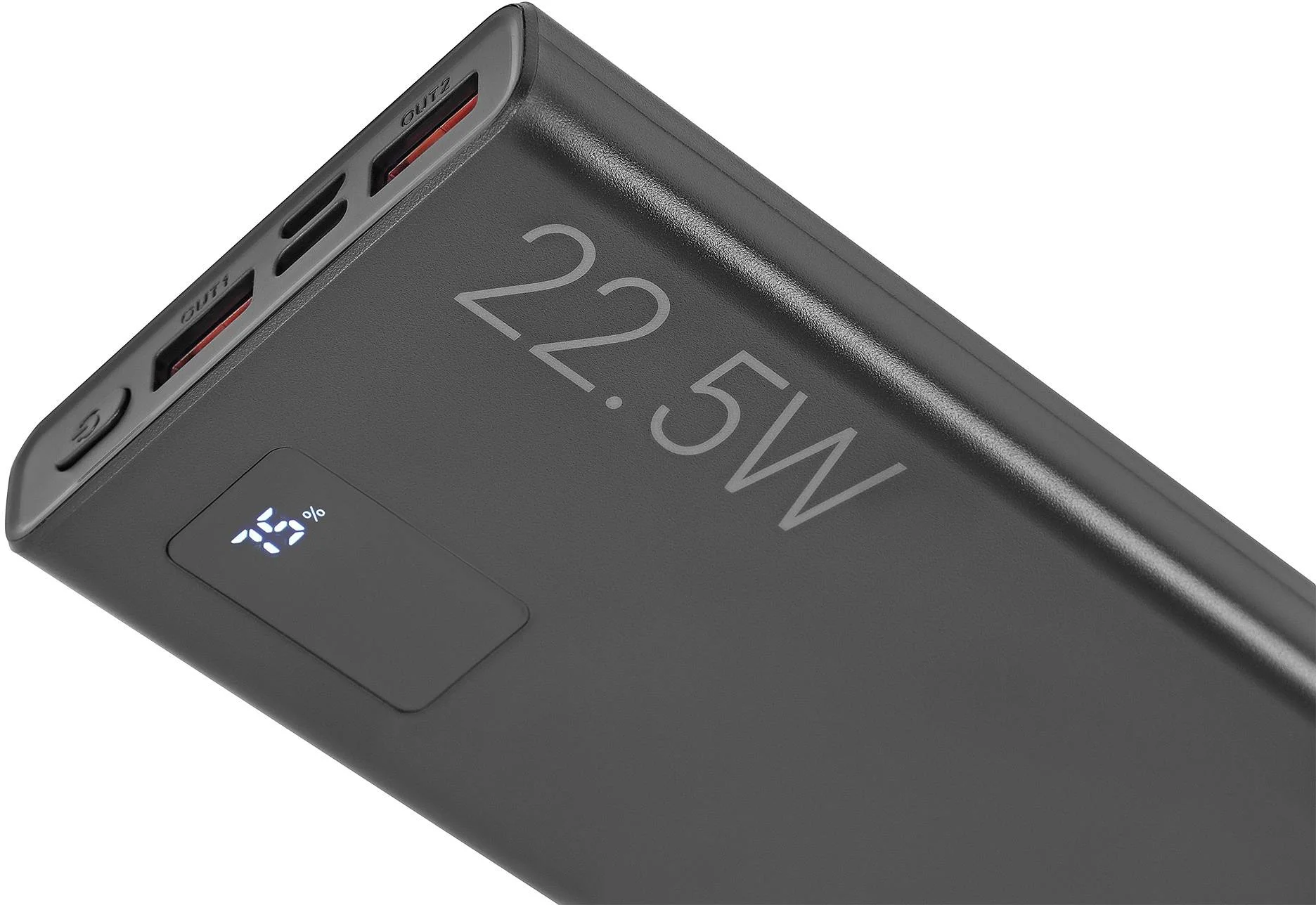 Портативный аккумулятор Digma DGPF10A 10000mAh QC3.0/PD3.0 22.5W 5A 2xUSB-A/USB-C черный