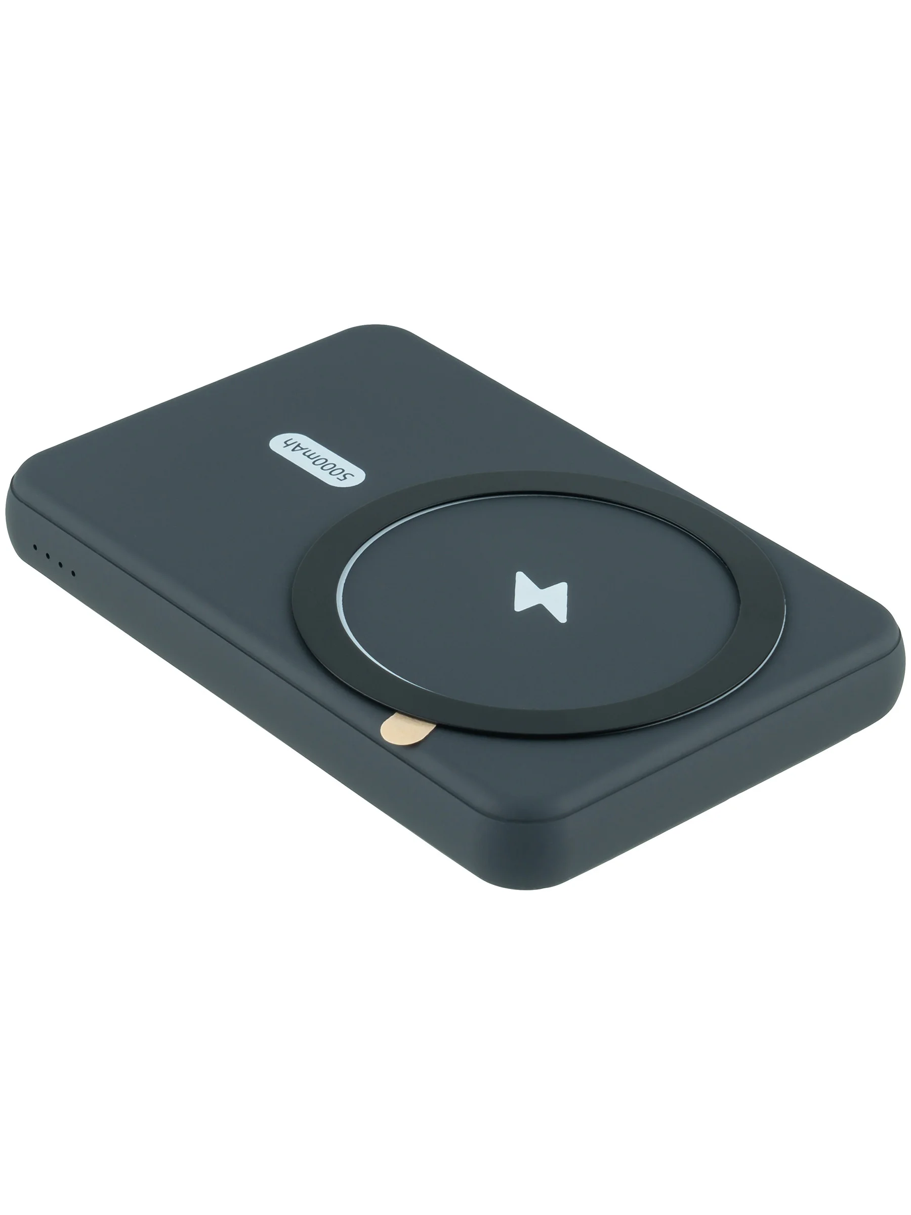 Портативный аккумулятор OLMIO QM-06, 5000mAh, 20W Type-C PD, MagSafe 15W, Soft-Touch, серый