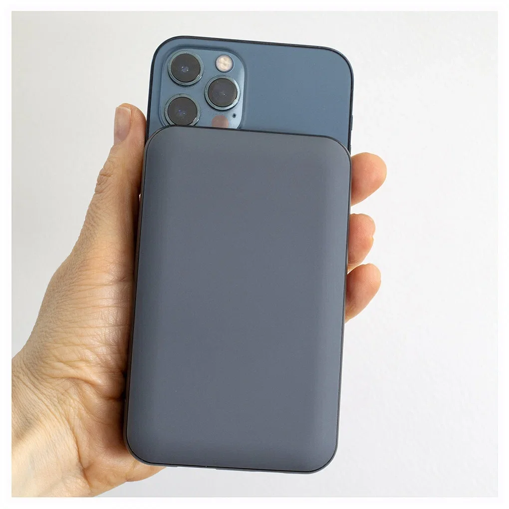Портативный аккумулятор OLMIO QM-11, 10000mAh, 22.5W QuickCharge3.0/PowerDelivery, 15W wireless, серый