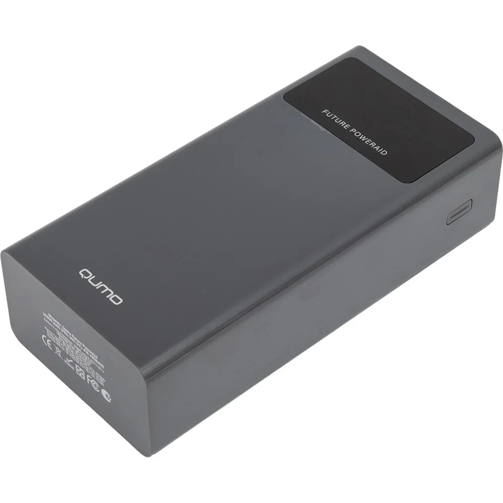 Портативный аккумулятор QUMO Future PowerAid 30000mAh темно-серый FPA-30C-S1