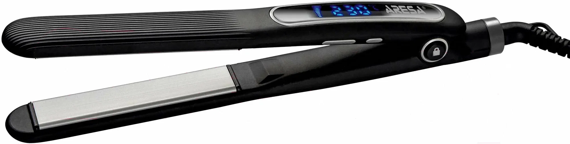 Выпрямитель для волос ARESA AR-3342 чёрный, 32 мм, 230 °C, 9 режимов