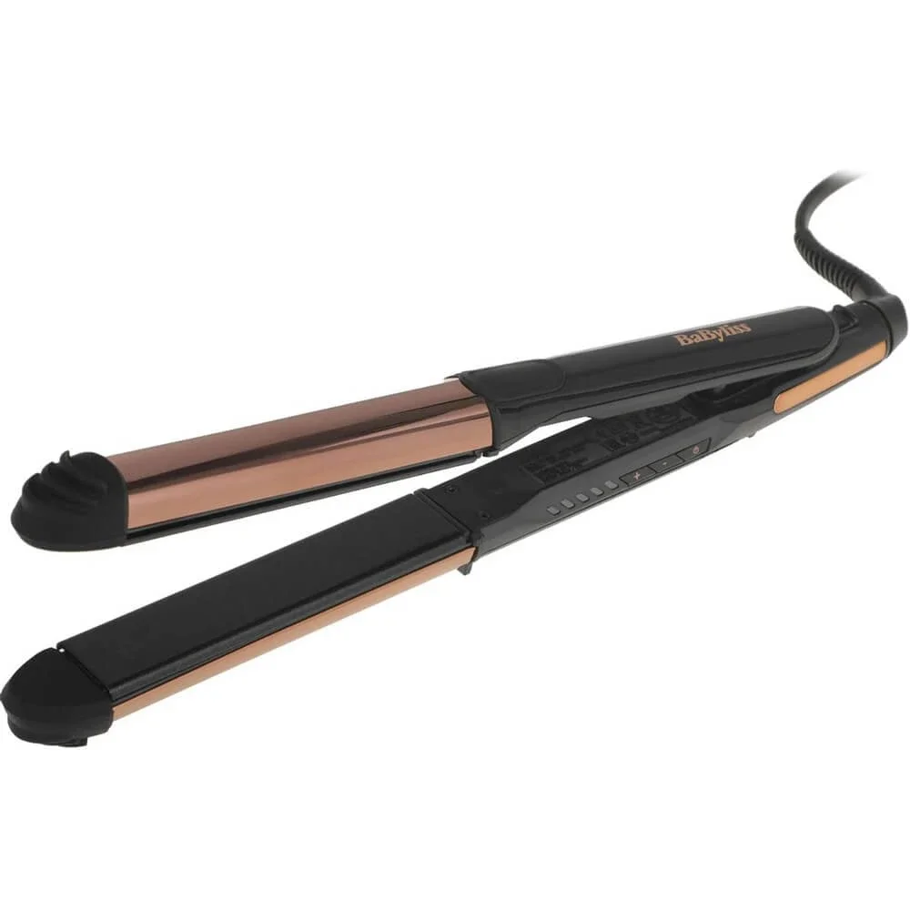 Выпрямитель для волос BaByliss Pure Metal ST481E черный/бронзовый, 28 мм, 230 °C, 5 режимов