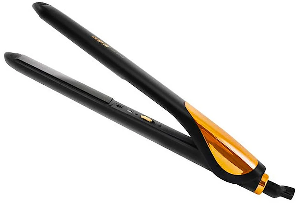 Выпрямитель для волос Centek CT-2023 черный/золотистый, 22 мм, 220 °C, 1 режим