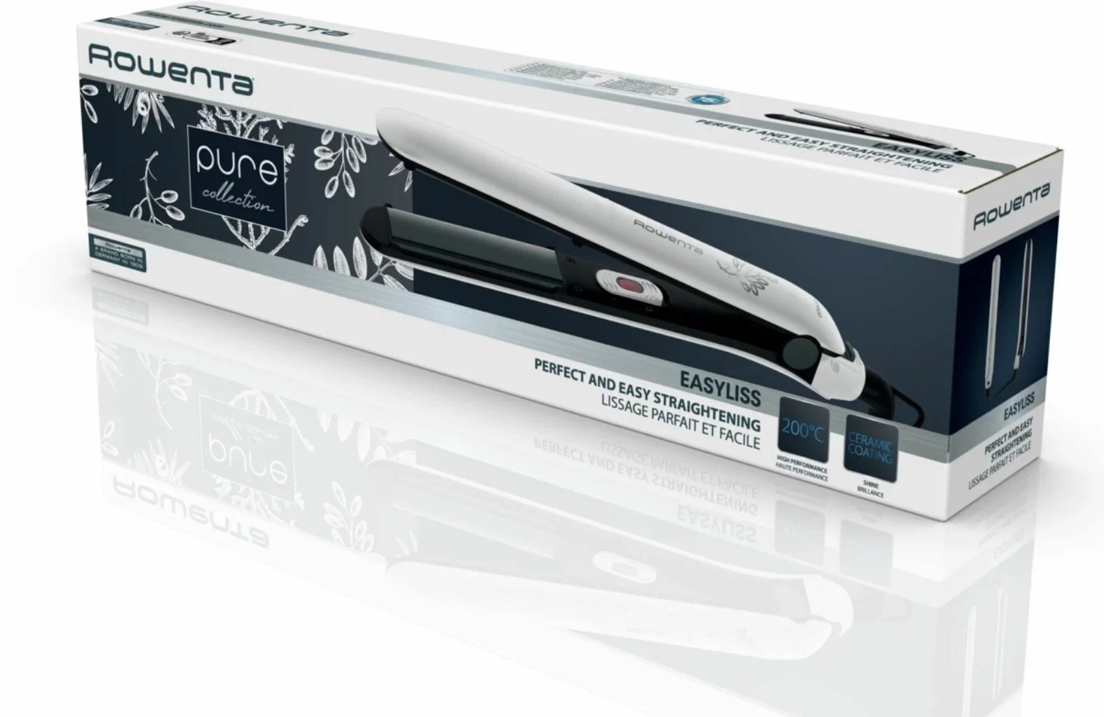 Выпрямитель для волос Rowenta Easyliss 2 SF1628F0, белый