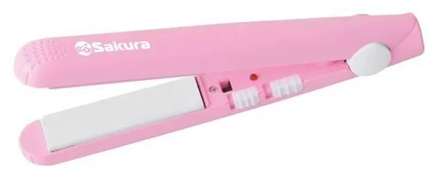 Выпрямитель для волос Sakura SA-4532R керам 90х25мм роза