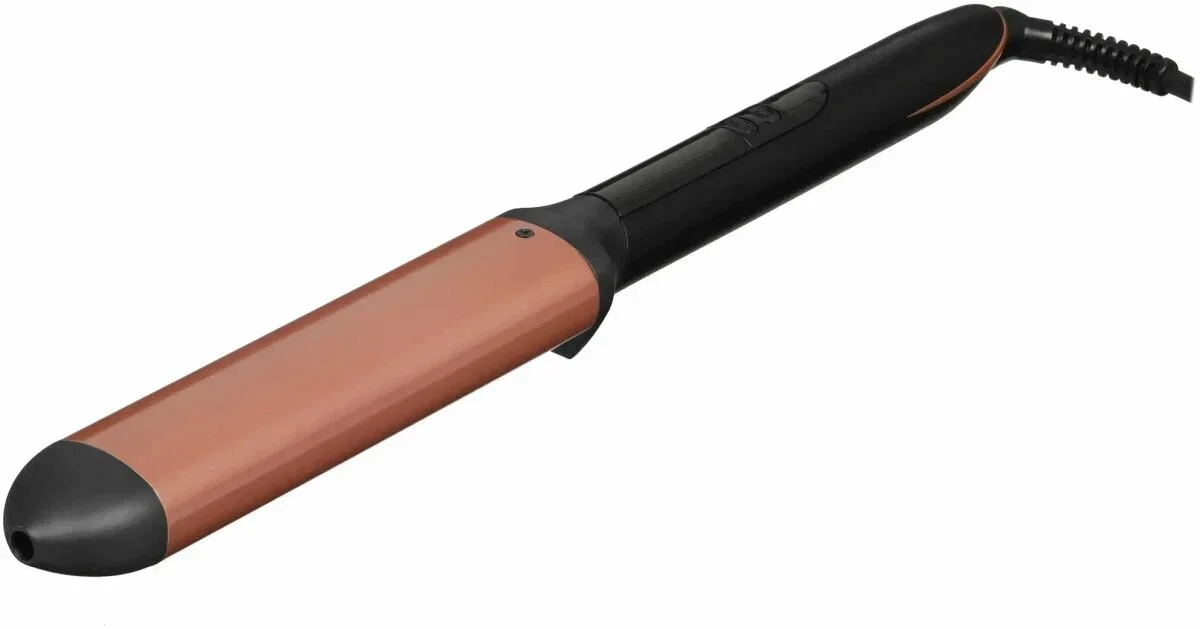 Плойка BaByliss Bronze Shimmer Wand C456E черный, 13 мм, 210 °C, 6 режимов
