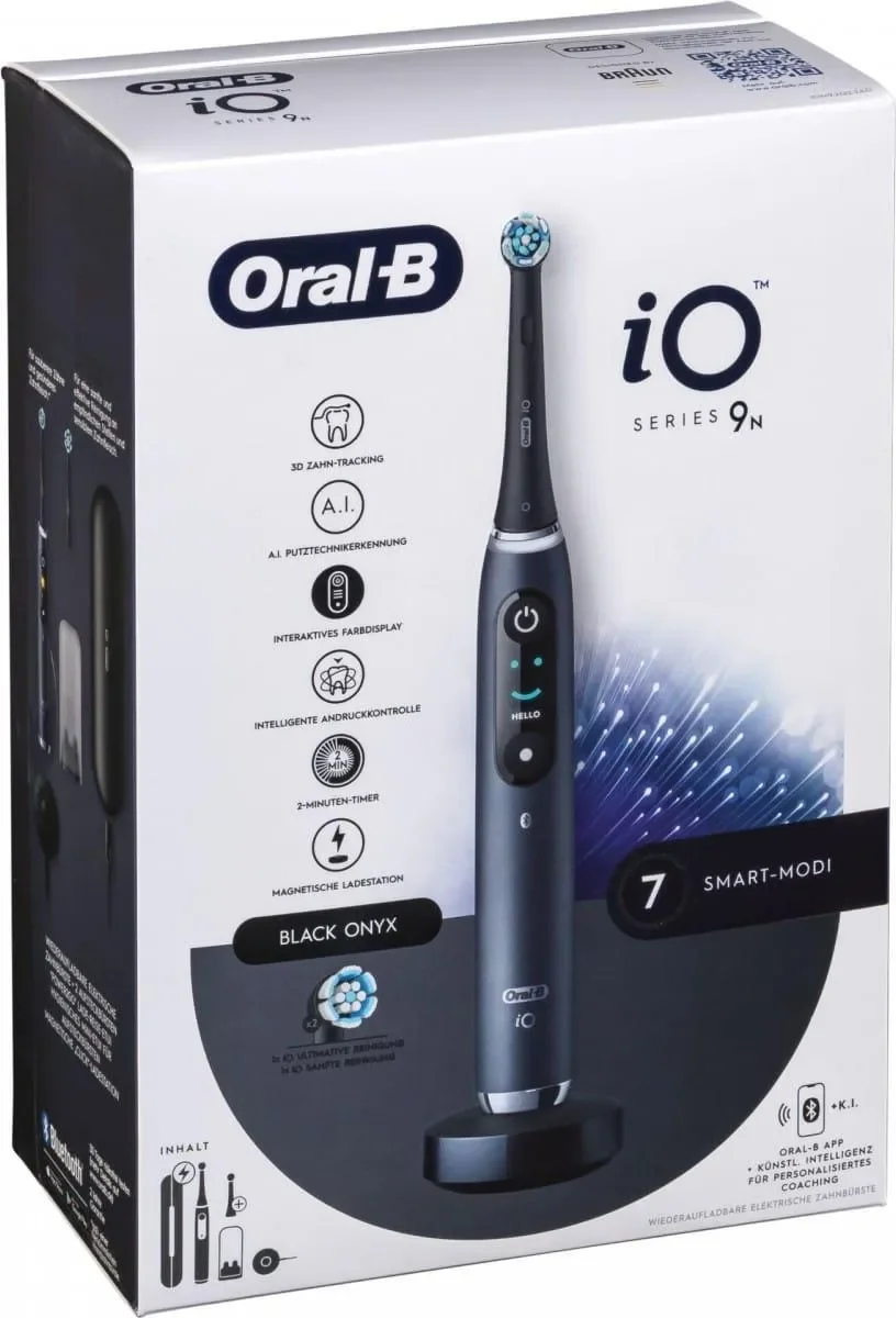 Электрическая зубная щетка Oral-B iO Series 8 Limited Edition Onyx черный