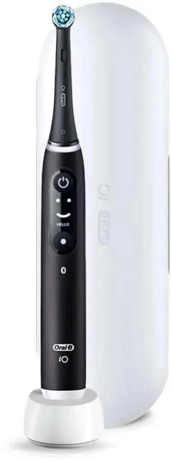 Электрическая зубная щетка Oral-B iO_S6_Black Lava_Ultimate Clean черный
