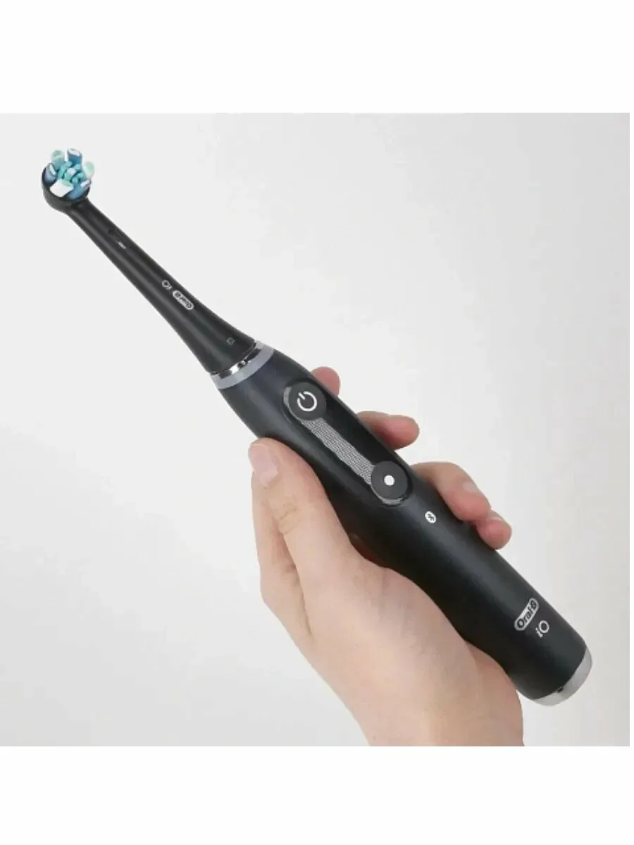 Электрическая зубная щетка Oral-B iO_S6_Black Lava_Ultimate Clean черный