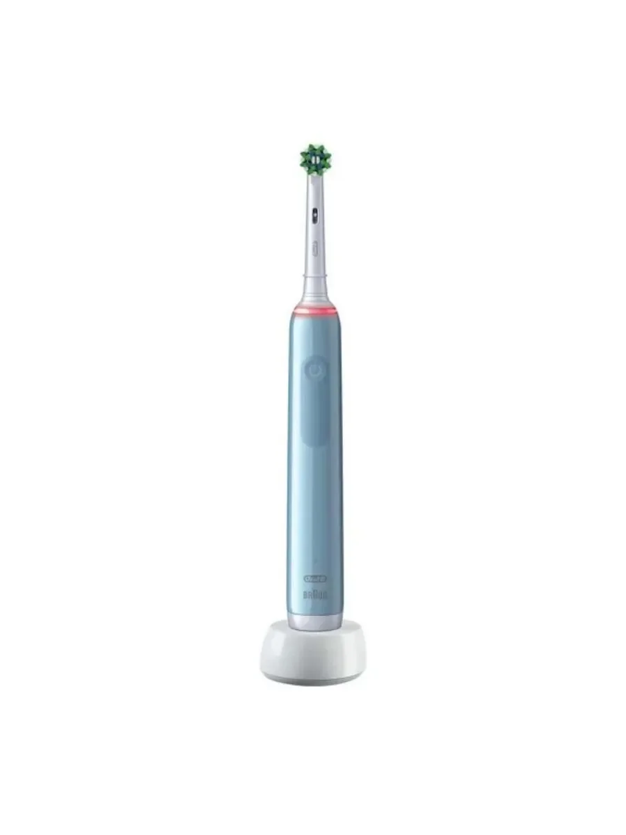 Электрическая зубная щетка Oral-B Pro 3/D505.513.3 CrossAction голубой