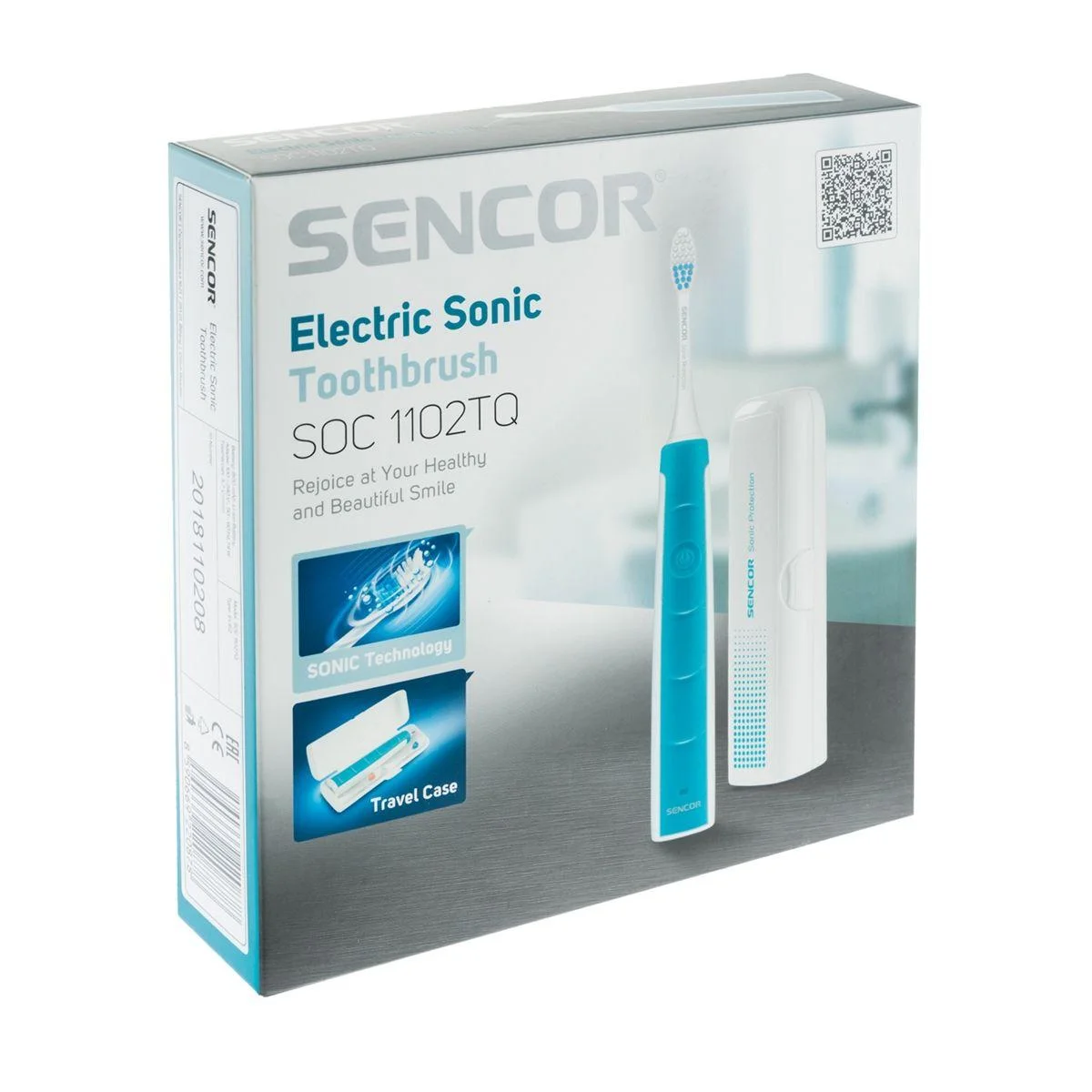 Электрическая зубная щетка Sencor SOC 1102TQ