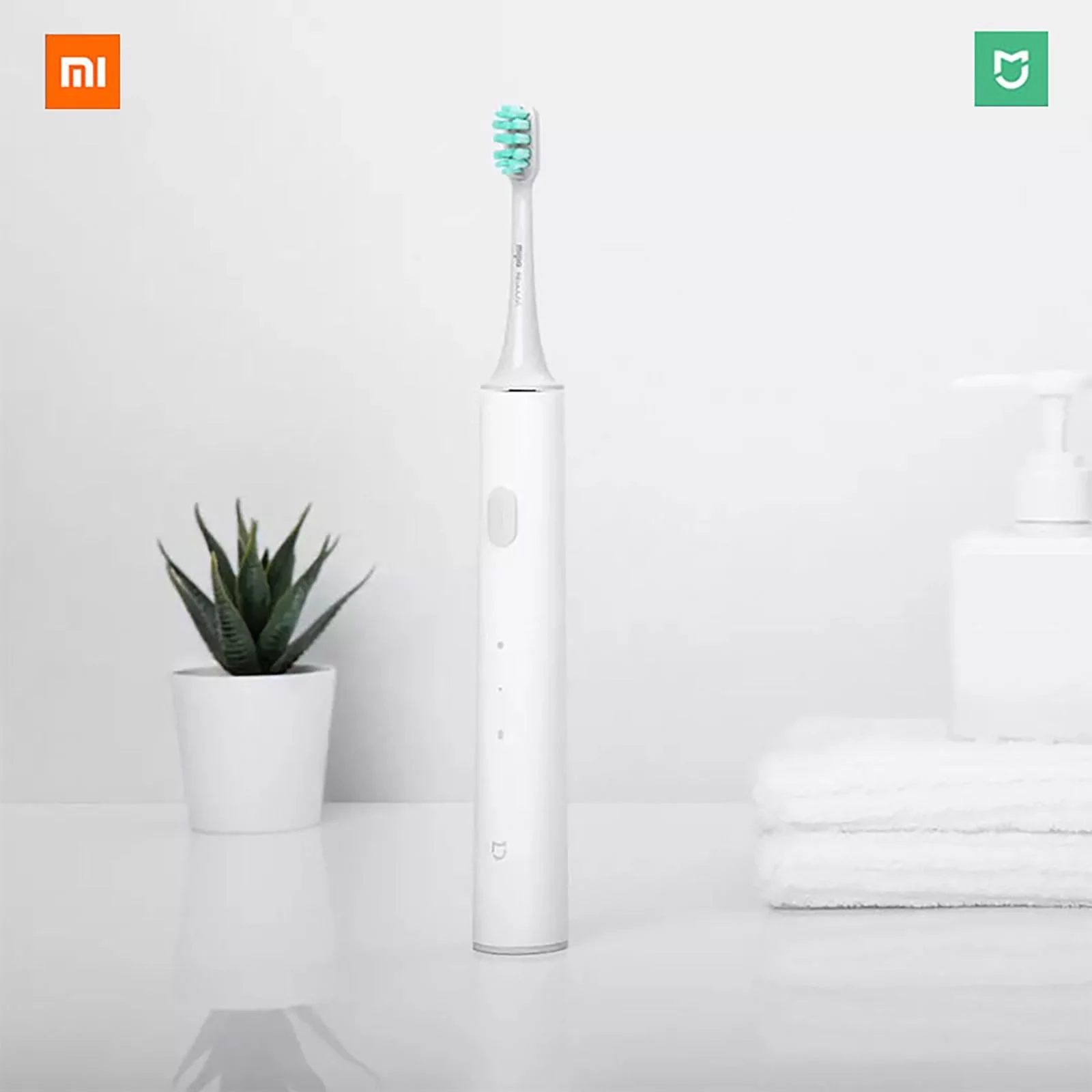 Электрическая зубная щетка Xiaomi Mijia Acoustic Wave Toothbrush T300 MES602, белый