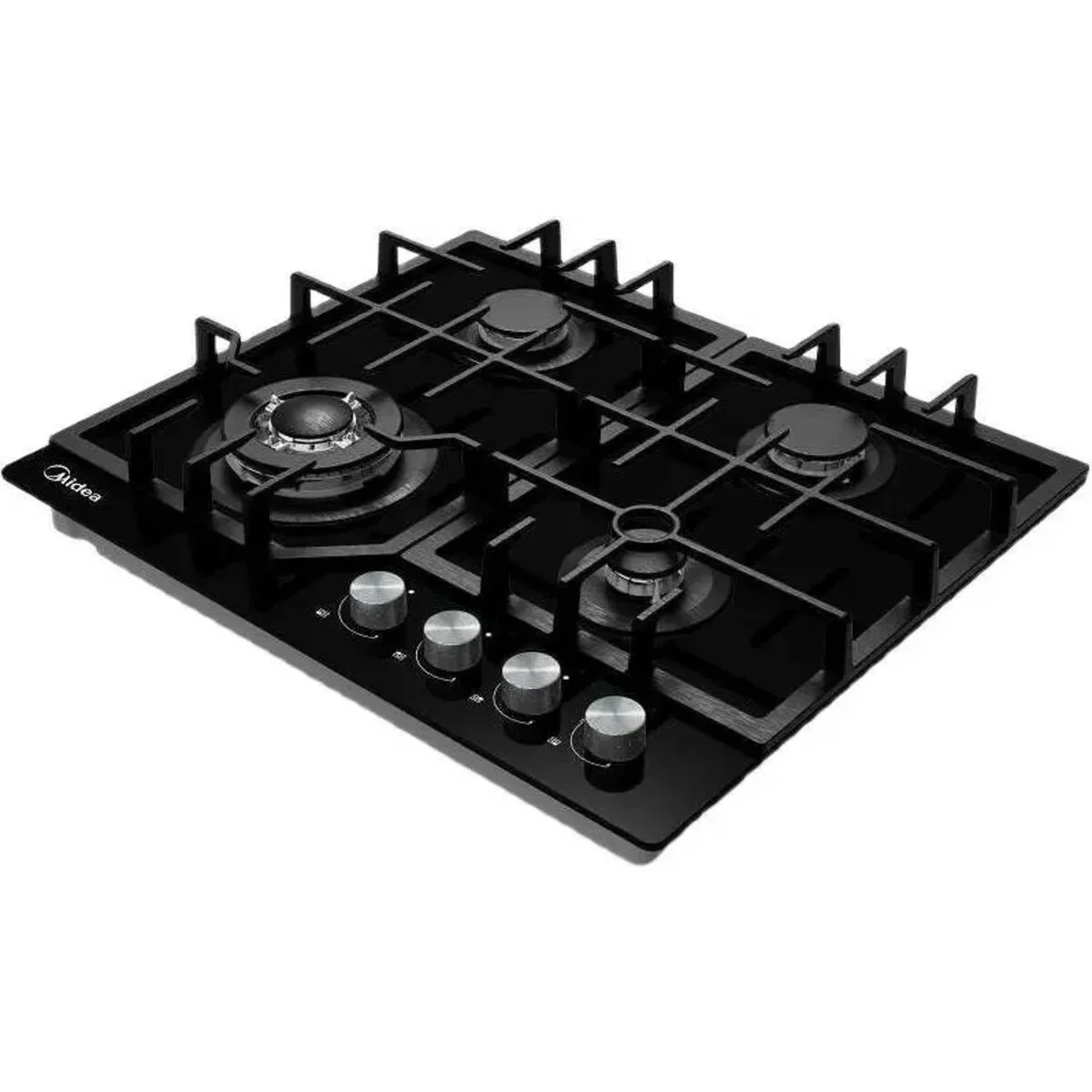 Газовая варочная поверхность Midea MG643TGB черный