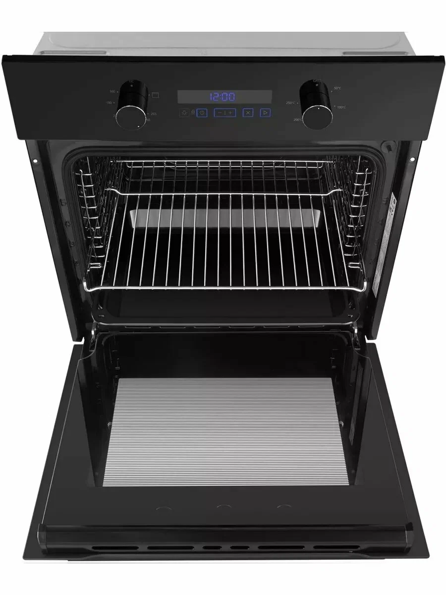 Духовой шкаф Газовый Maunfeld MOGM703B2 черный