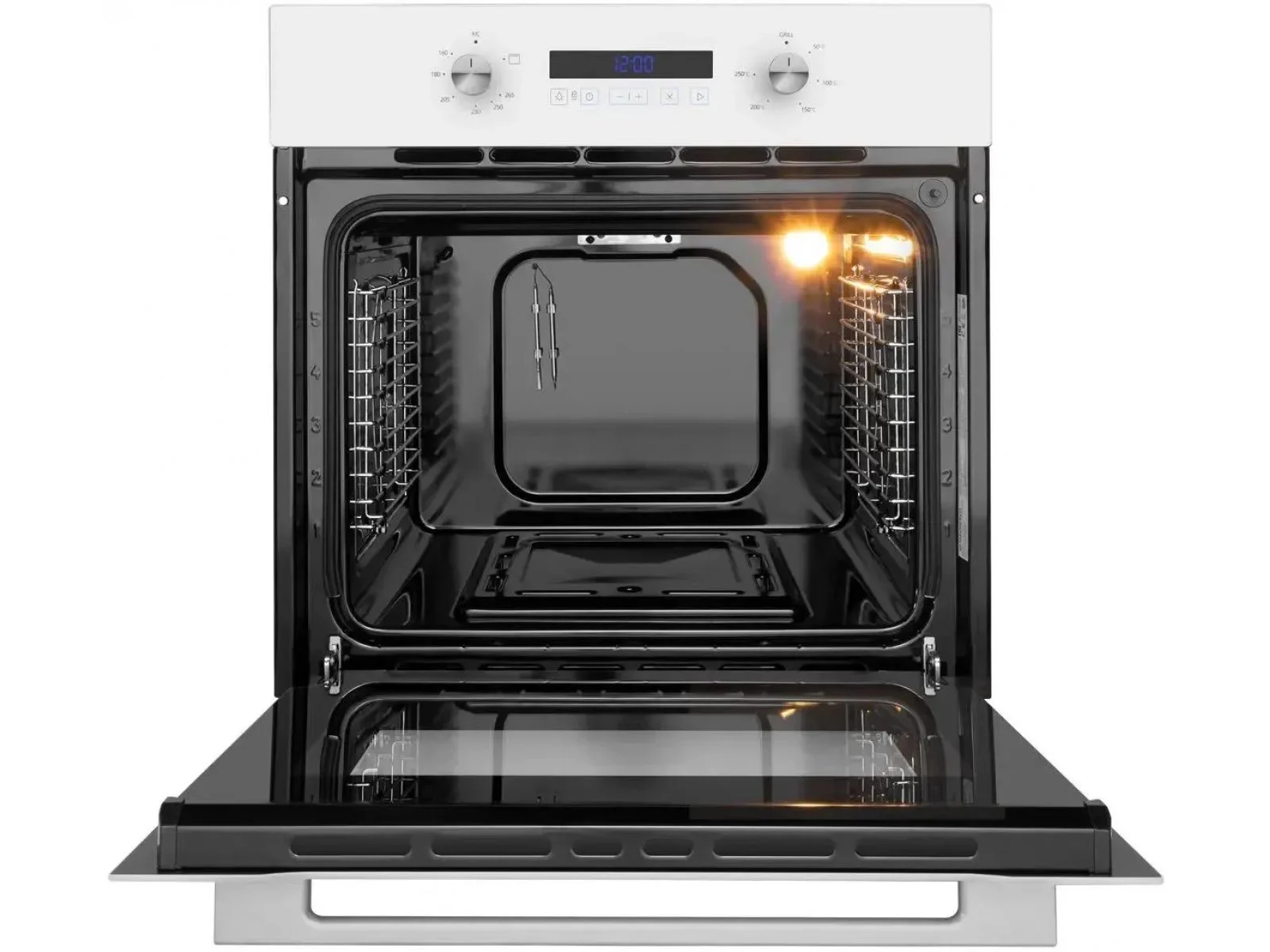 Духовой шкаф Газовый Maunfeld MOGS703W белый