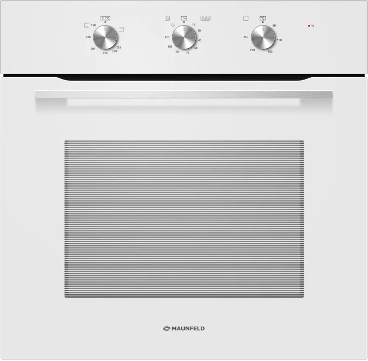 Духовой шкаф Газовый Maunfeld MOGS703W белый