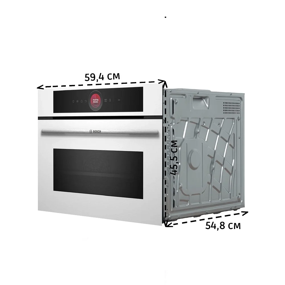Духовой шкаф Электрический Bosch CMG7241W1 белый