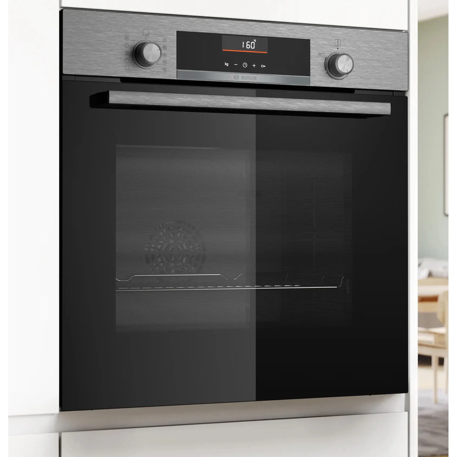 Духовой шкаф Электрический Bosch HBG536ES3 серебристый