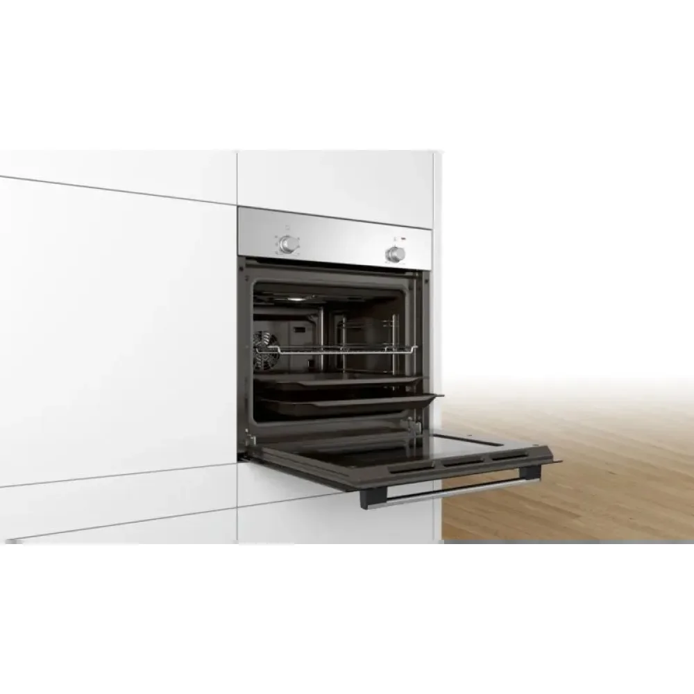 Духовой шкаф Электрический Bosch Serie 4 HBF514BB1T черный