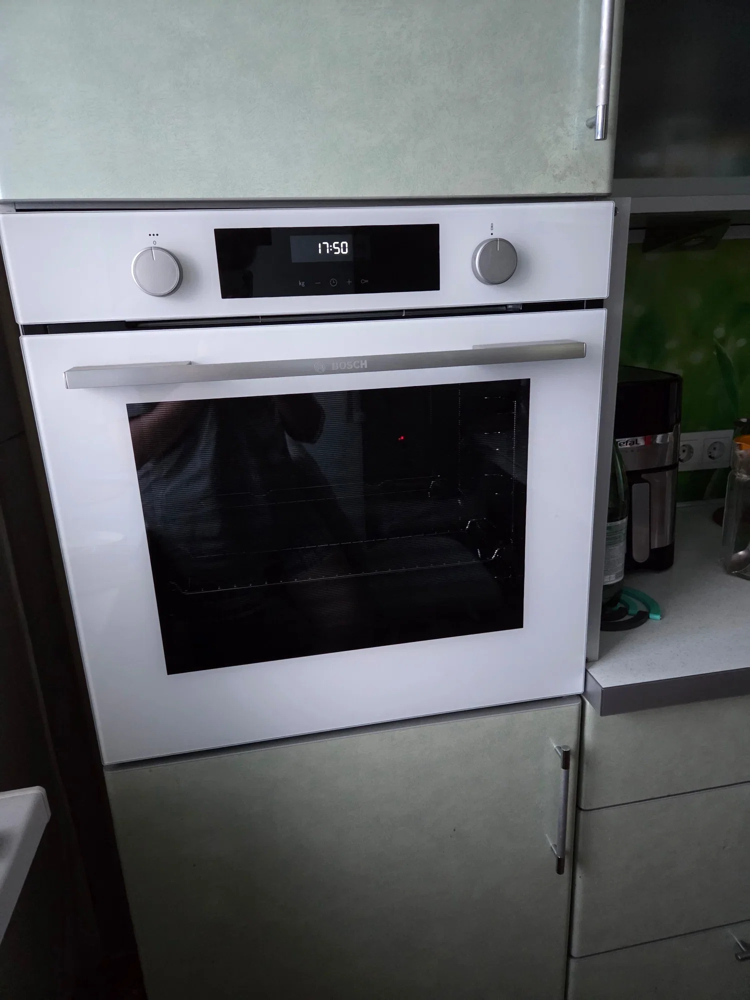 Духовой шкаф Электрический Bosch Serie 4 HUA736EV0T белый
